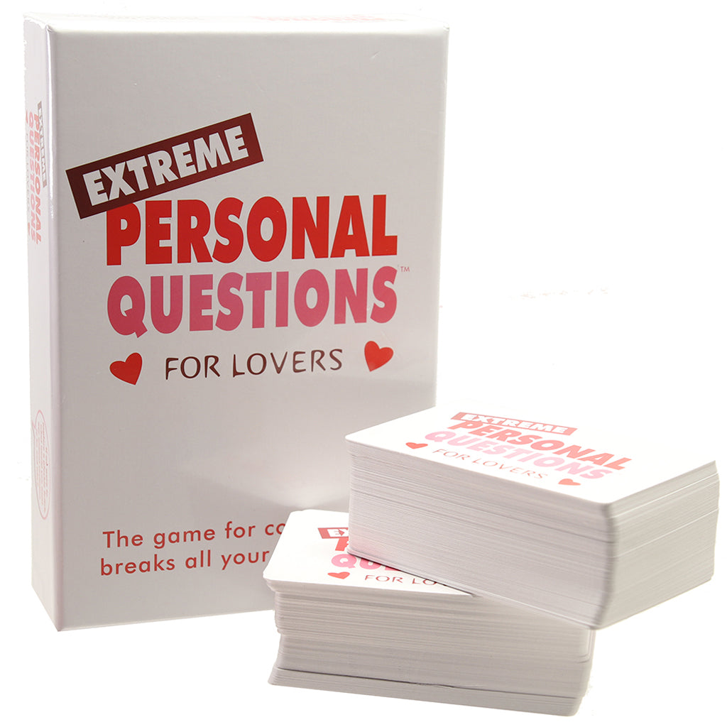 Extreme Personal Questions For Lovers Game Sensual Love > Games