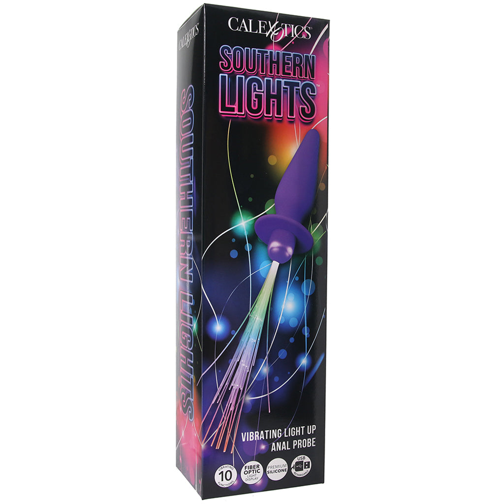 Southern Lights Vibrating Butt Plug in Purple Anal Sex Toys > Butt Plugs