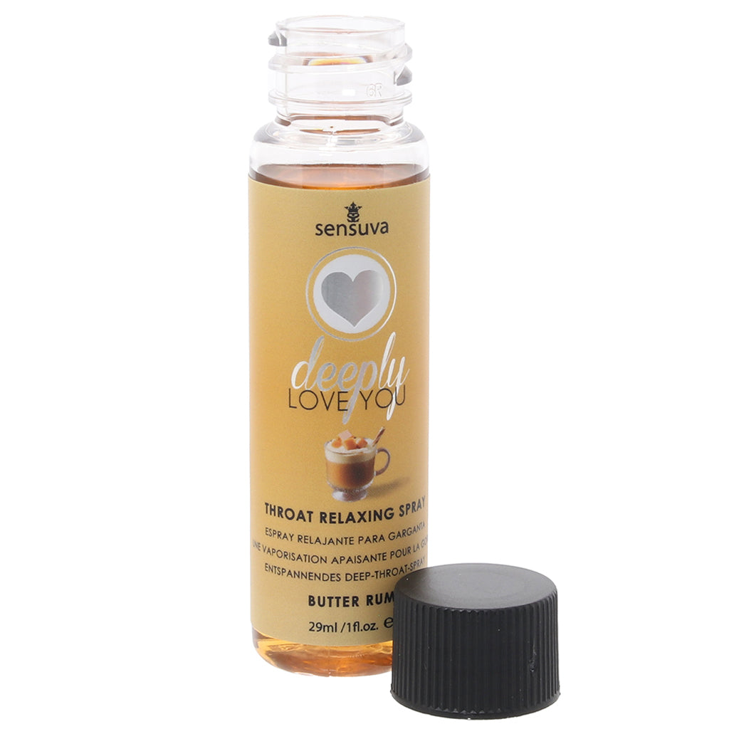 Deeply Love You Throat Relaxer 1oz/29ml in Butter Rum Lubes and Lotions > Sexual Stimulants