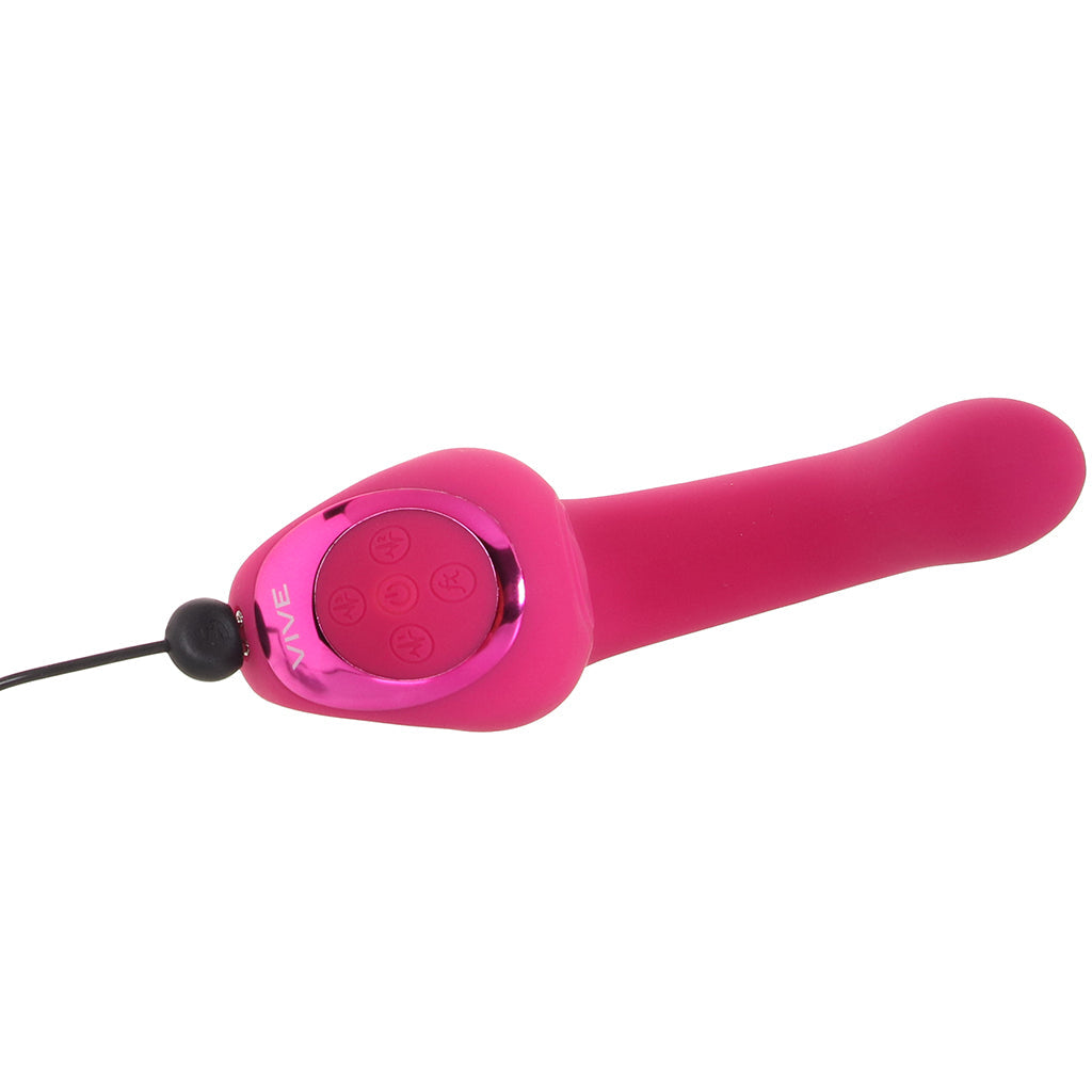 Riko Triple Thumping Finger Motion Vibe in Pink Vibrators > G-Spot Vibrators