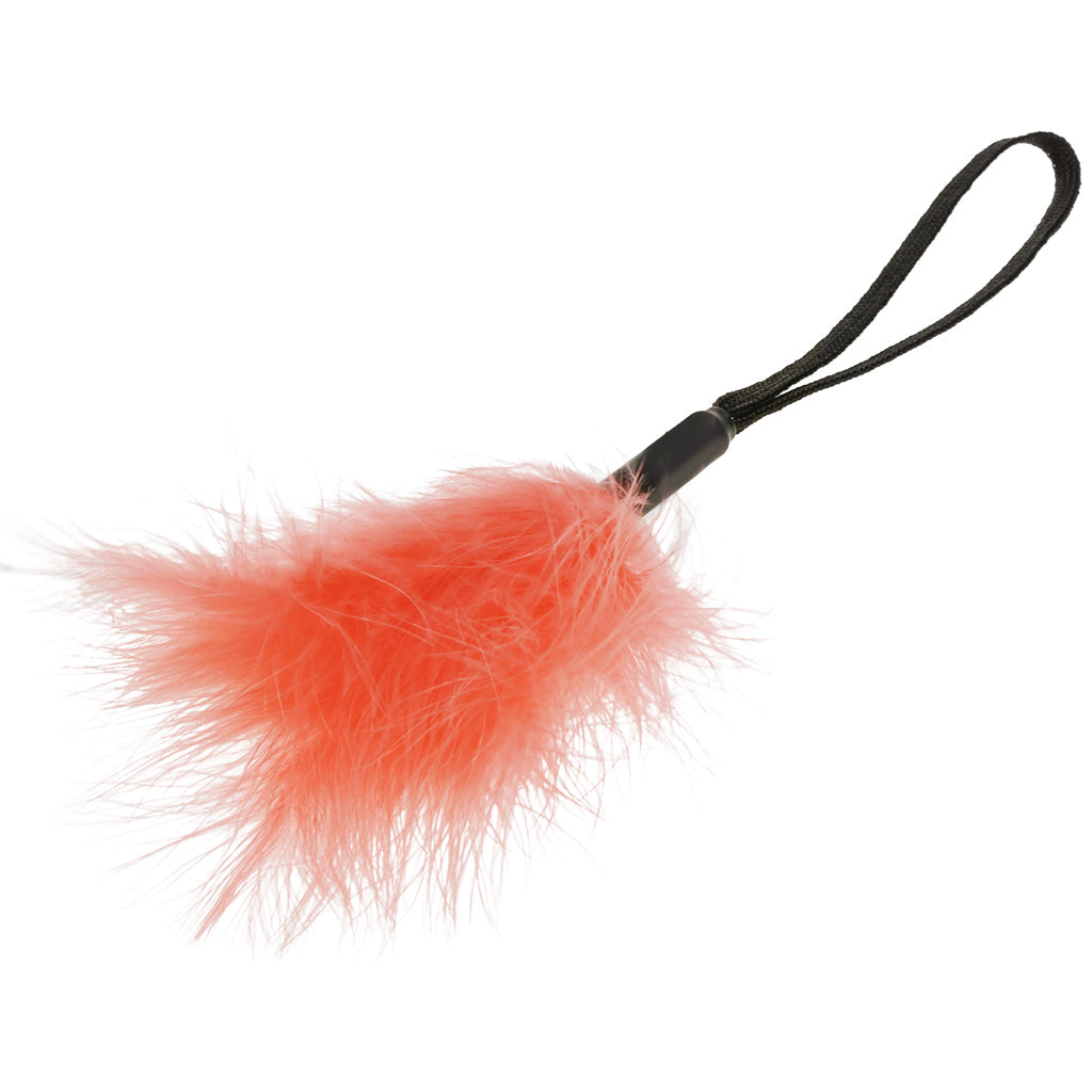 S&M Peaches 'n CreaMe Wrist Feather Ticker in Peach Sensual Love > Ticklers & Teasers