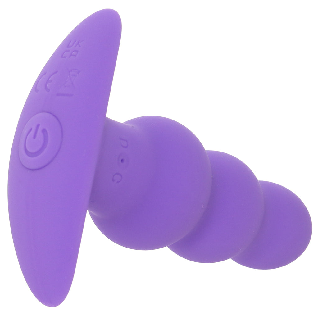 Basic Essentials Vibrating Beaded Anal Probe Anal Sex Toys > Butt Plugs