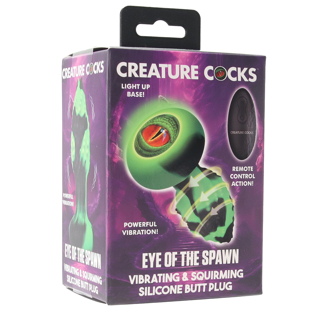Creature Cocks Eye of the Spawn Squirming Butt Vibe Anal Sex Toys > Butt Plugs