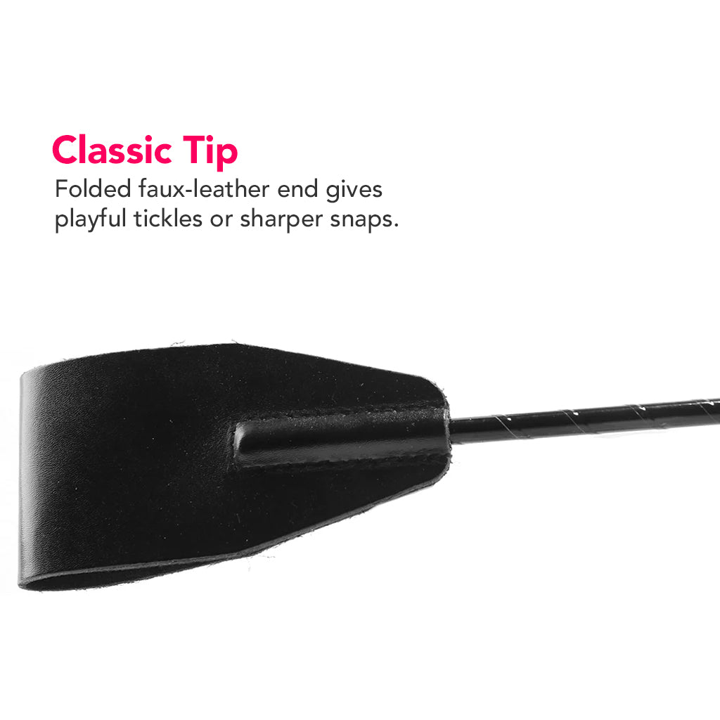 Classic Riding Crop in Black Bondage and Fetish > Whips and Crops