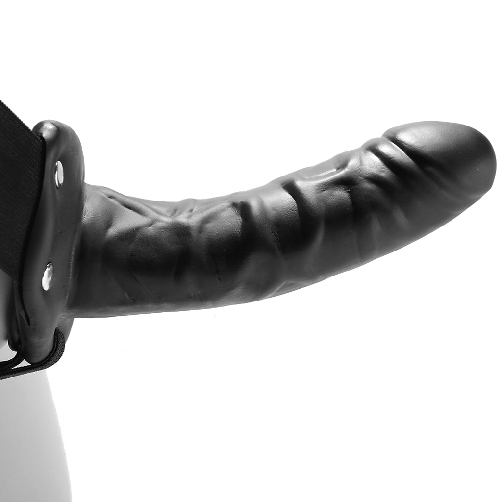 Fetish Fantasy Hollow Strap-On in Black Dildo Sex Toys > Strap-On and Harnesses