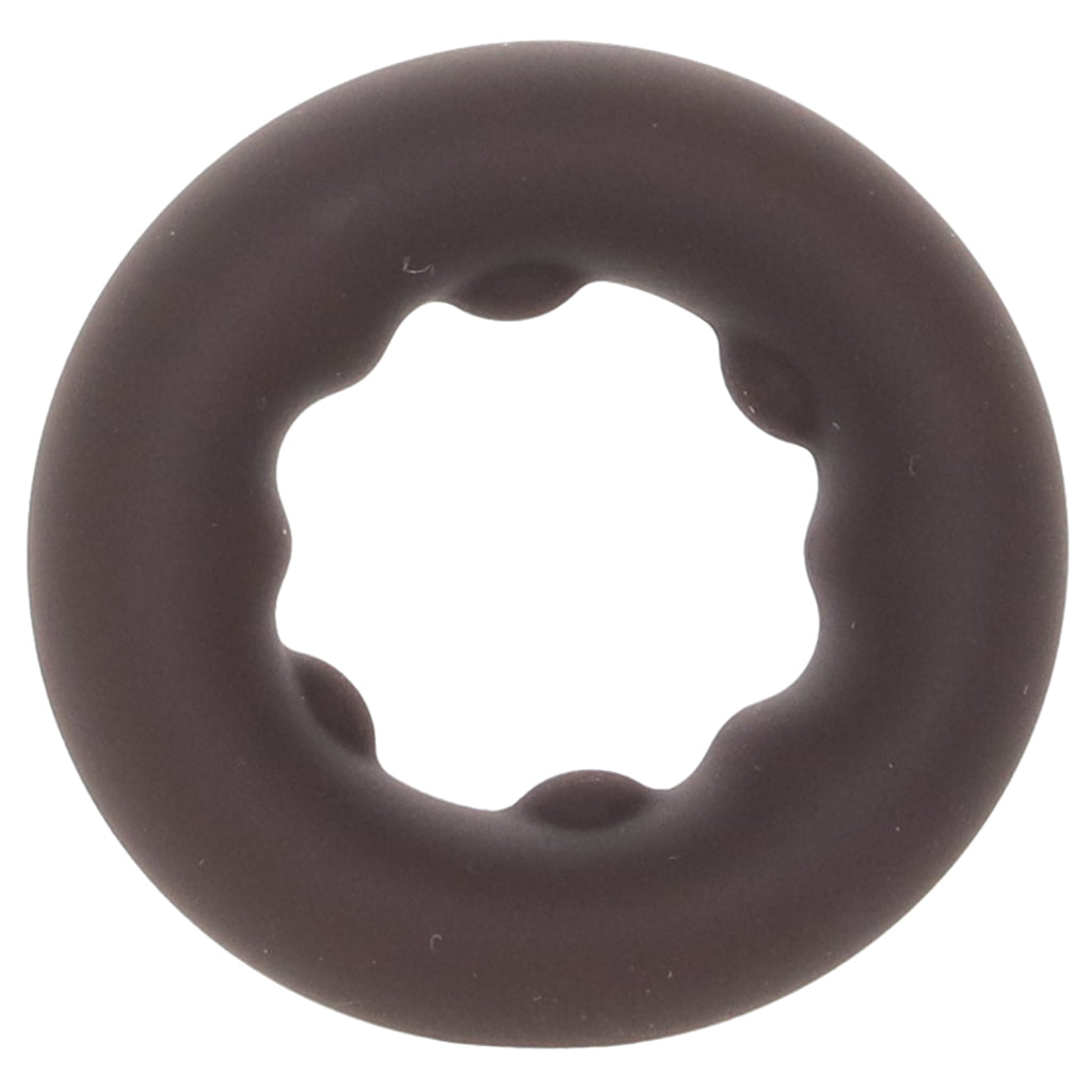 Gunner Liquid Silicone Super Stretch C-Ring in Dark Cock Rings