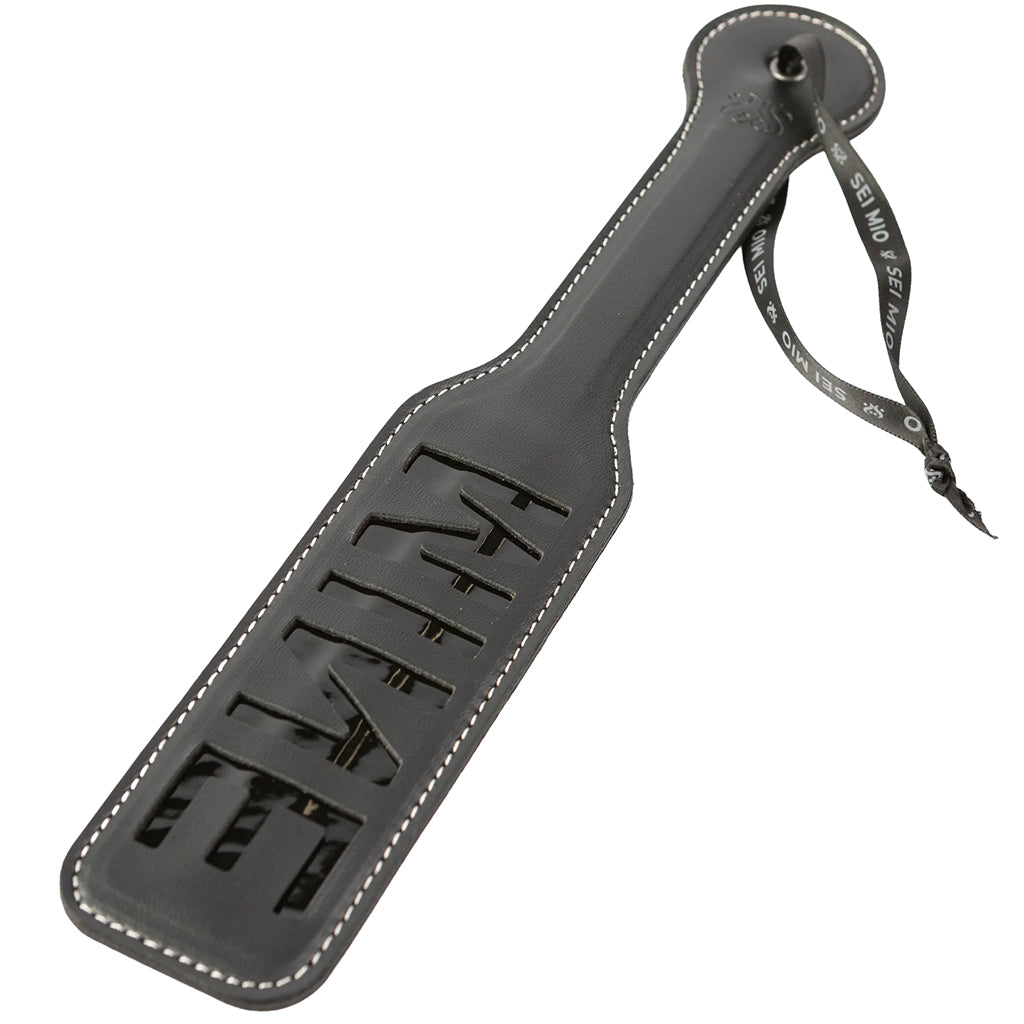 Sei Mio You're All Mine Impression Paddle Bondage and Fetish > Whips and Crops