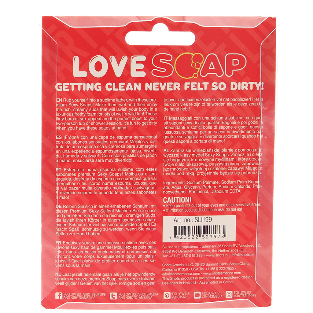 Love Soap Love Heart in Rose Novelties 'n Parties