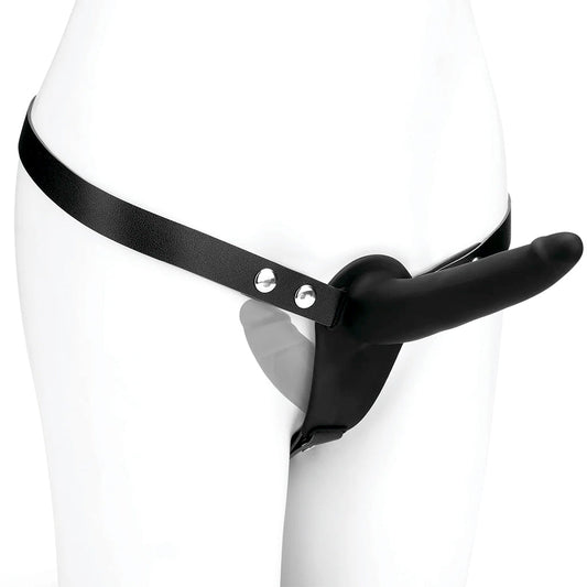 Lux Fetish Silicone Strap-On with Double Dildo Dildo Sex Toys > Strap-On and Harnesses