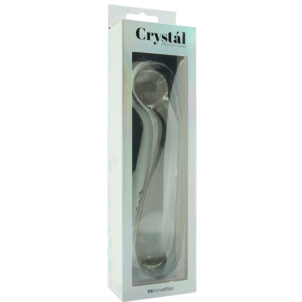 Crystal Premium Glass G-Spot Wand in Clear Dildo Sex Toys > G-Spot Dildos