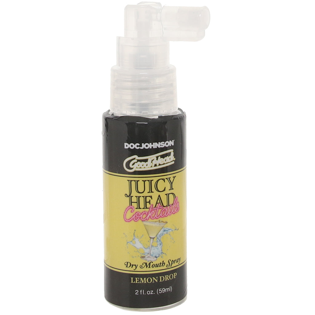 GoodHead Juicy Mouth Spray 2oz/59ml in Lemon Drop Lubes and Lotions > Flavored Sex Lubes