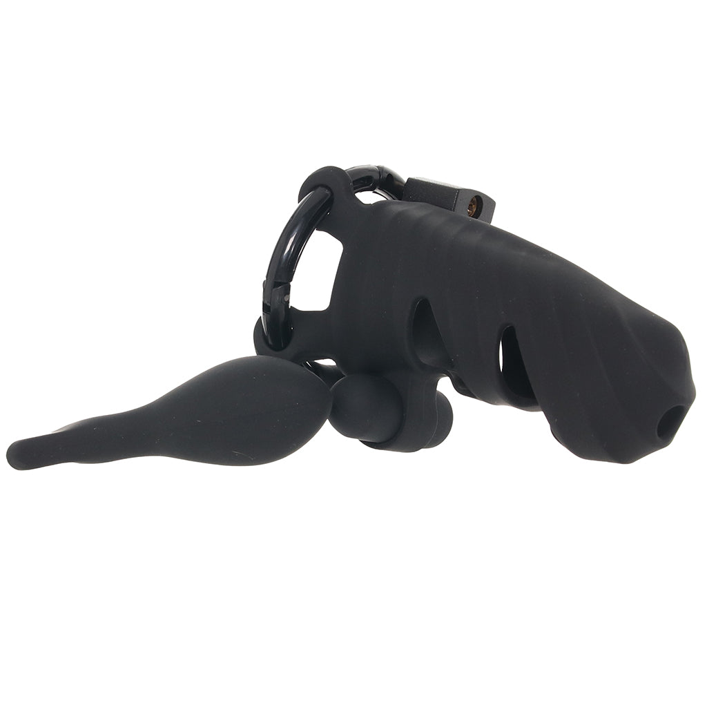Fantasy C-Ringz Cock Blocker with Ass-Gasm Plug Bondage and Fetish > Cock and Ball Devices