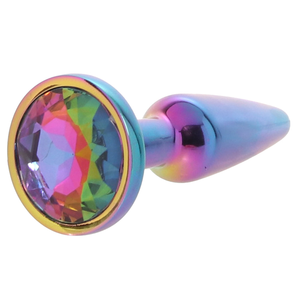 Rear Assets Small Tapered Butt Plug in Multicolour Anal Sex Toys > Butt Plugs