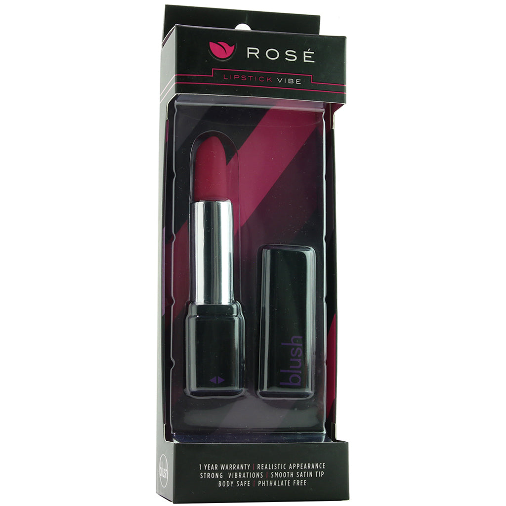 Rosé Lipstick Vibe in Pink Vibrators > Clitoral Stimulators