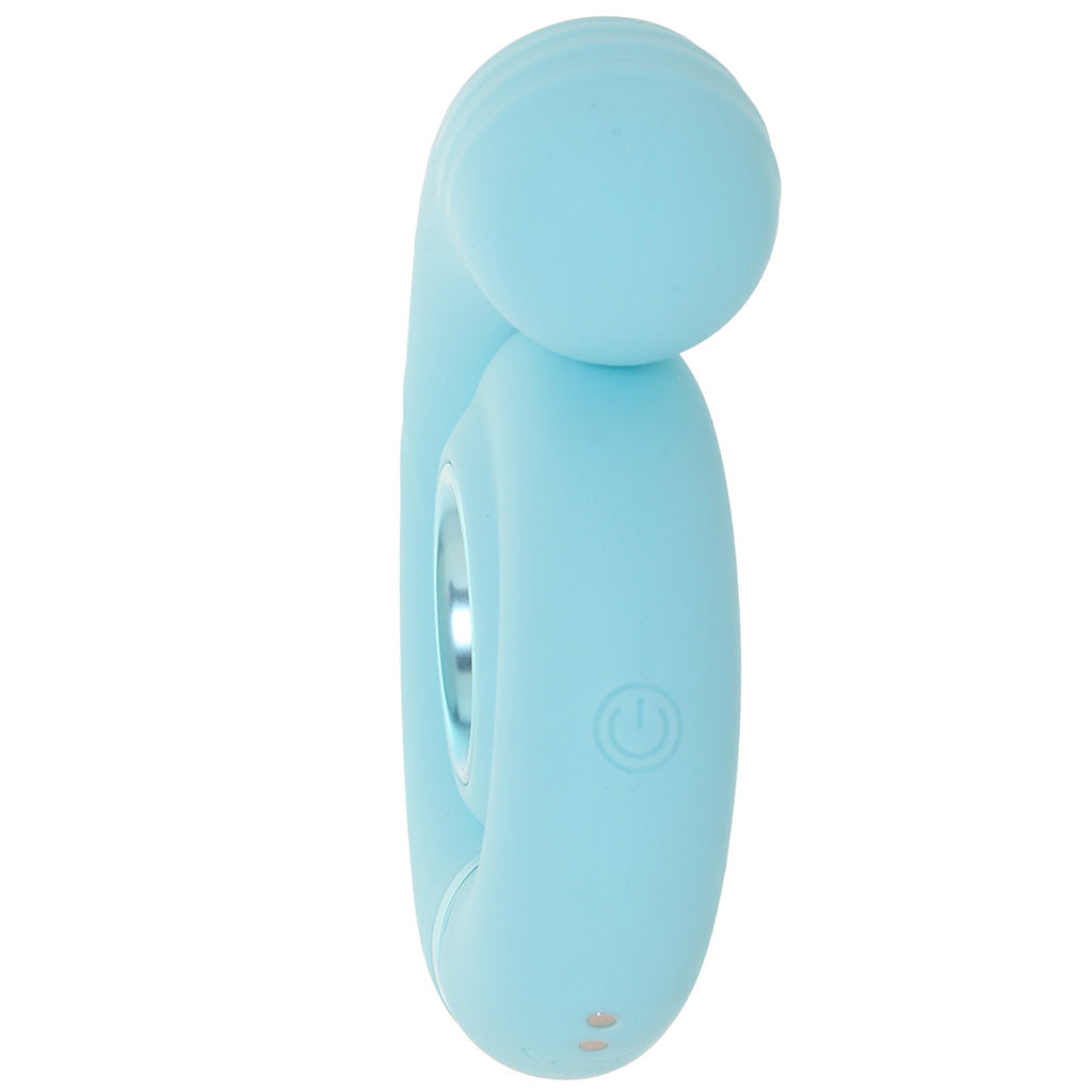 Loveline Gyre Vibrating Swirl Vibe in Blue Vibrators > G-Spot Vibrators