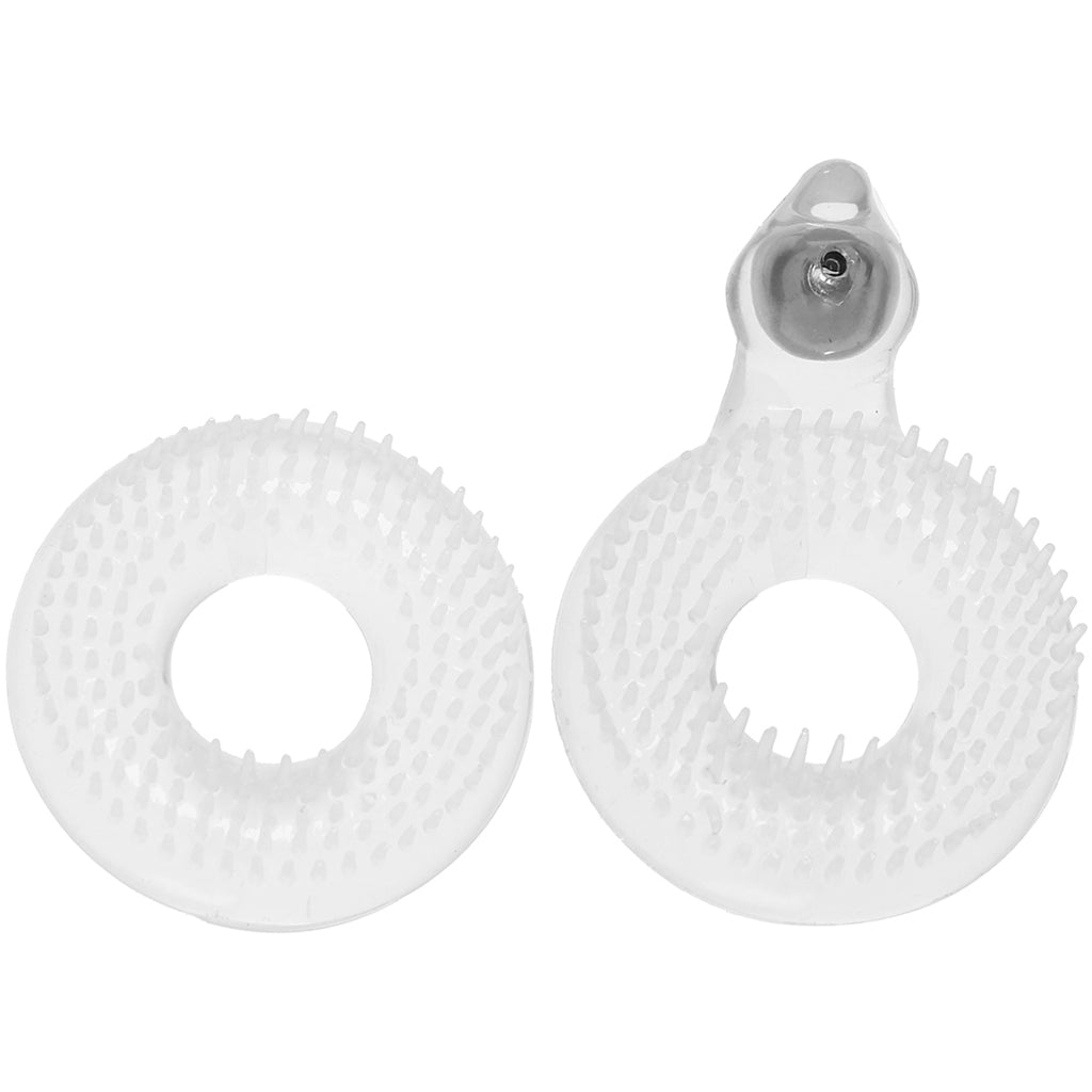 Enhancer Silicone Dual Love Rings Cock Rings