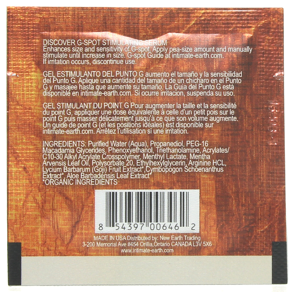 Discover G-Spot Stimulating Serum in .1oz/3ml Lubes and Lotions > Sexual Stimulants