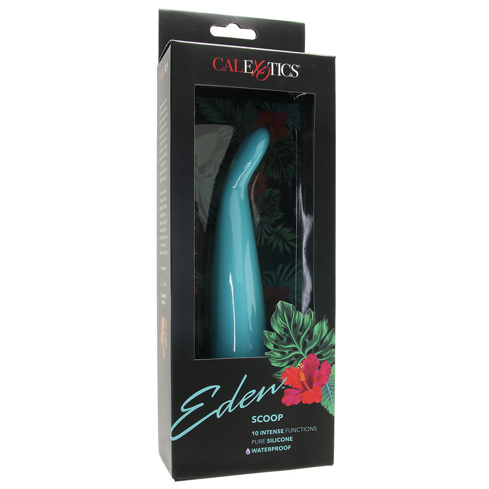 Eden Silicone Scoop Vibe in Teal Vibrators > Clitoral Stimulators