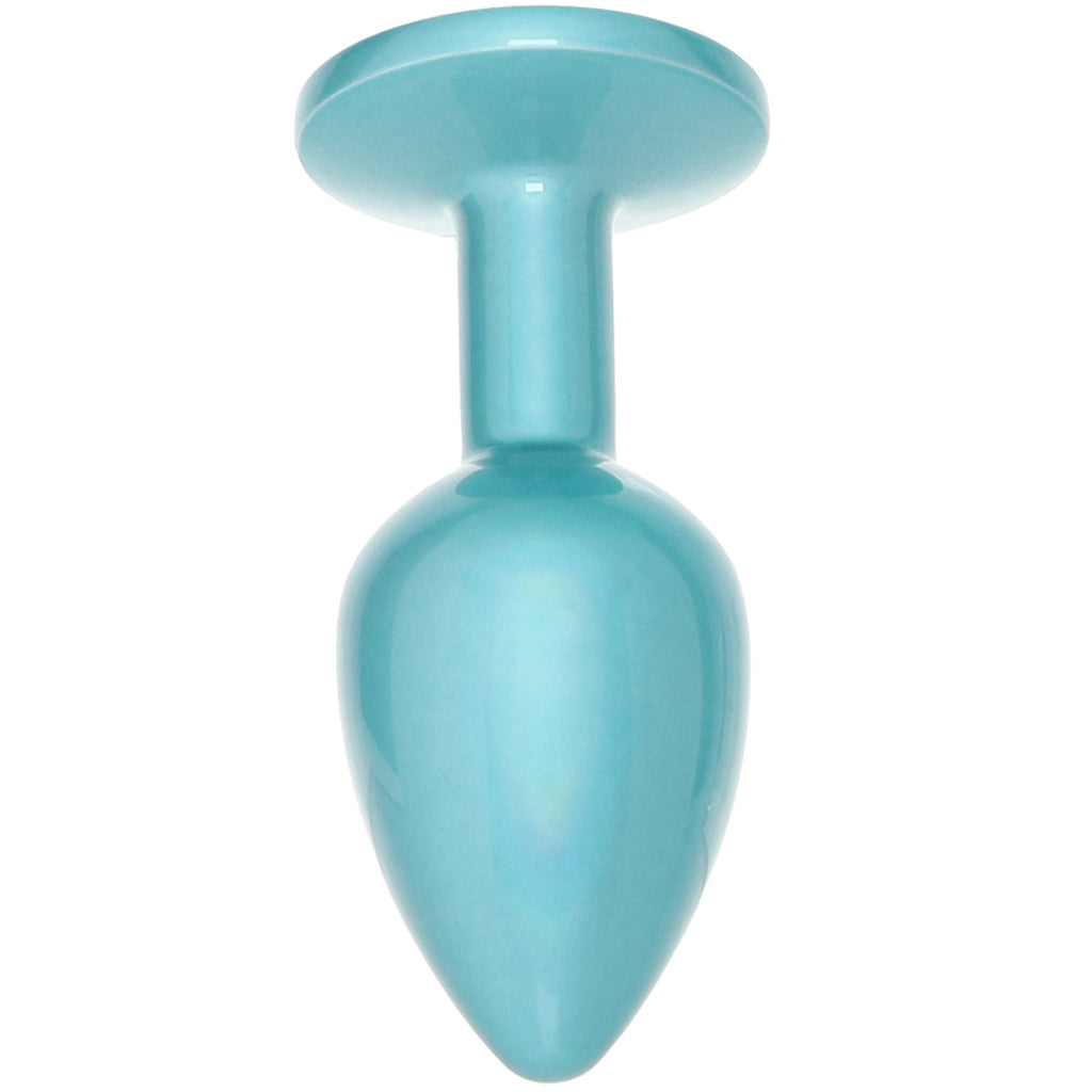 Rear Assets 3 Piece Metal Butt Plug Kit in Teal Anal Sex Toys > Butt Plugs