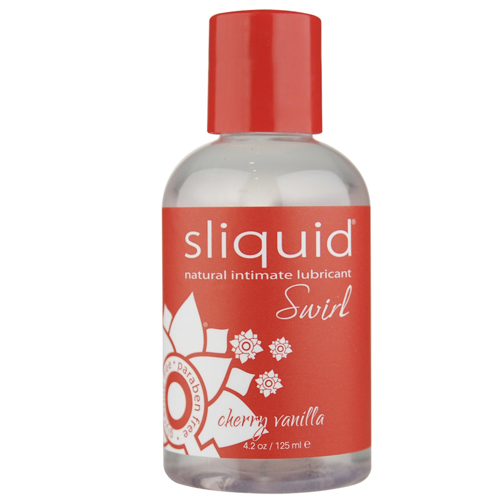Swirl Flavored Lube 4.2oz/125ml in Cherry Vanilla Lubes and Lotions > Flavored Sex Lubes