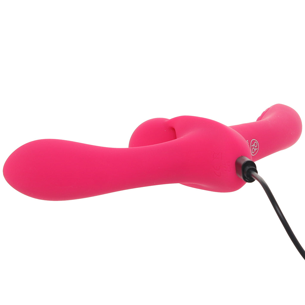 Together Double Tap Strapless Strap-On Vibe Dildo Sex Toys > Strap-On and Harnesses