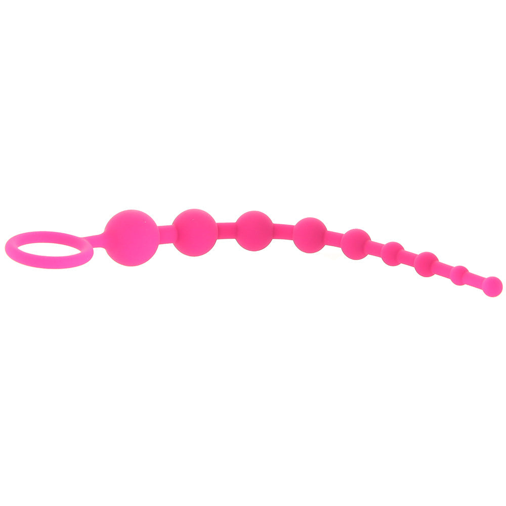 All About Anal Seamless Anal Beads in Pink Anal Sex Toys > Anal Beads