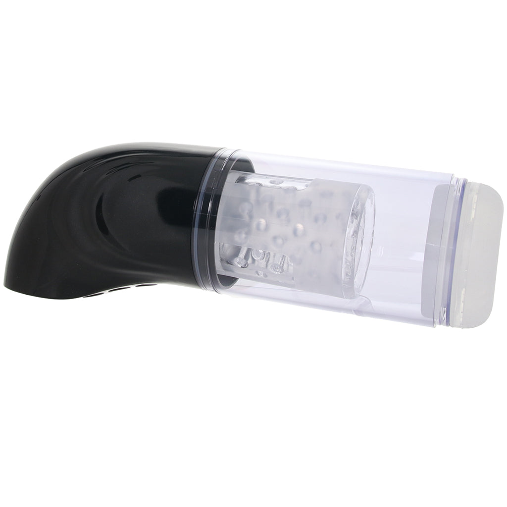 Pumped StrokeMate Auto Stroker in Black Male Masturbators > Auto Strokers