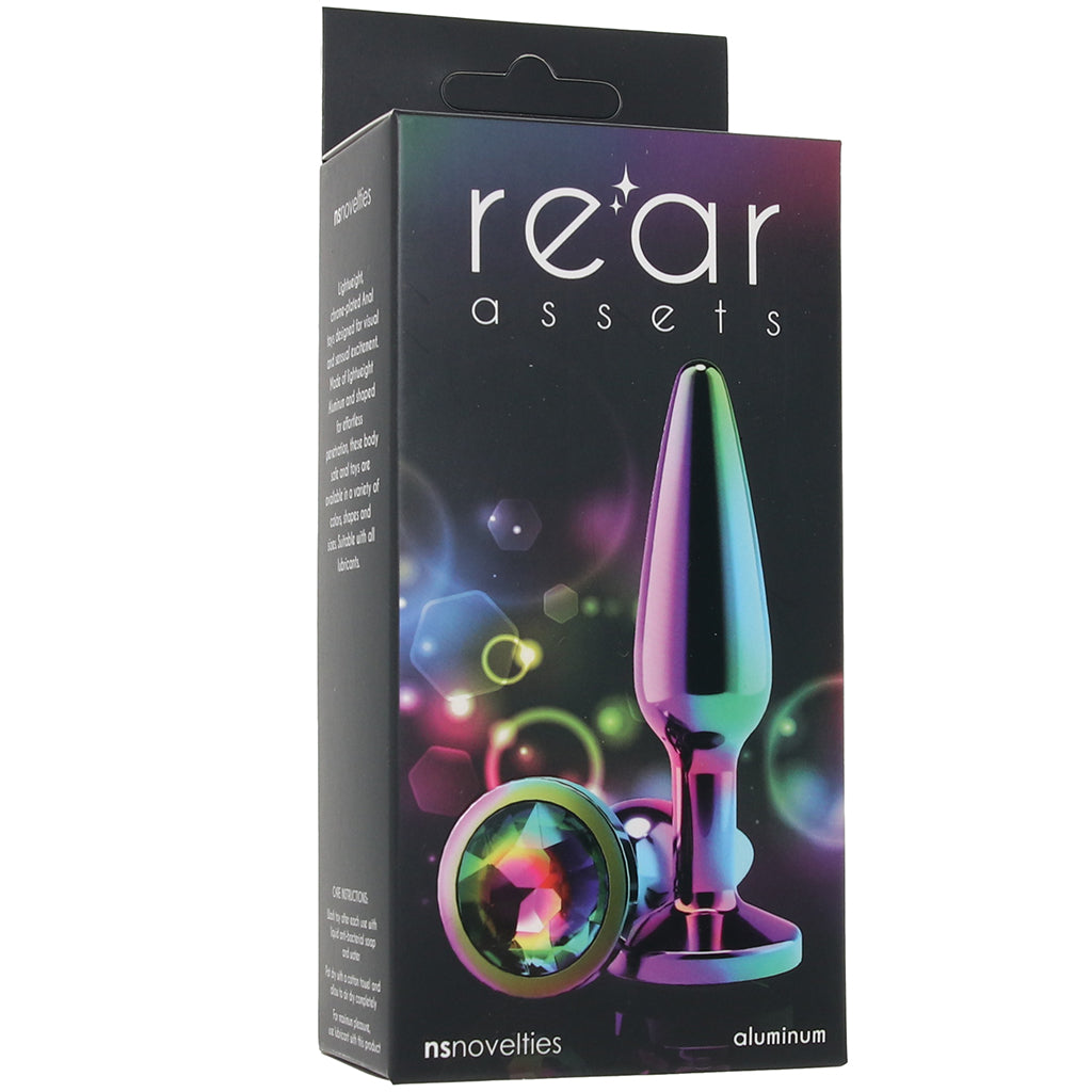 Rear Assets Medium Tapered Butt Plug in Multicolour Anal Sex Toys > Butt Plugs