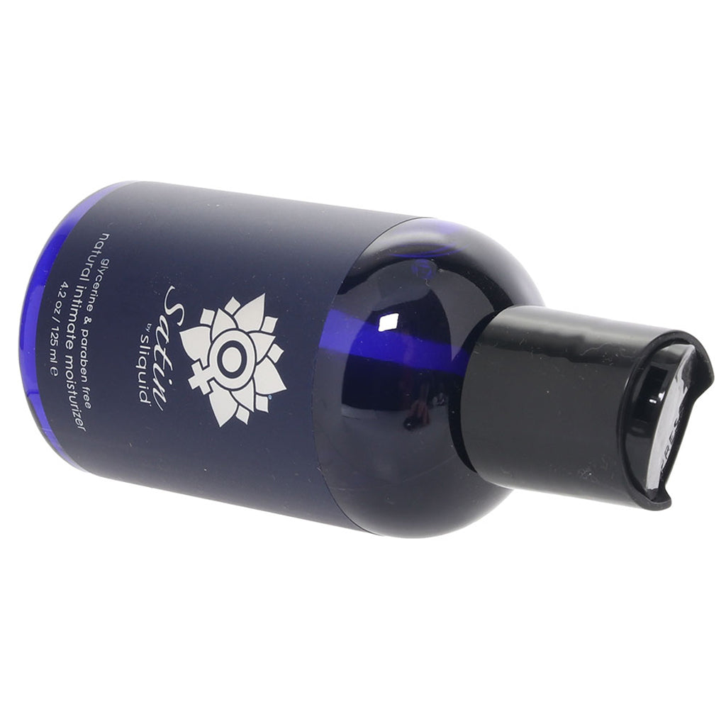 Satin Glycerine Free Natural Lubricant in 4.2oz/125mL Lubes and Lotions > Water Based Sex Lubes