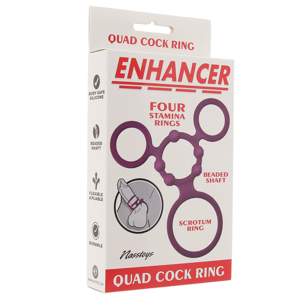 Enhancer Quad Cock Ring Shop by Brand > Nasstoys