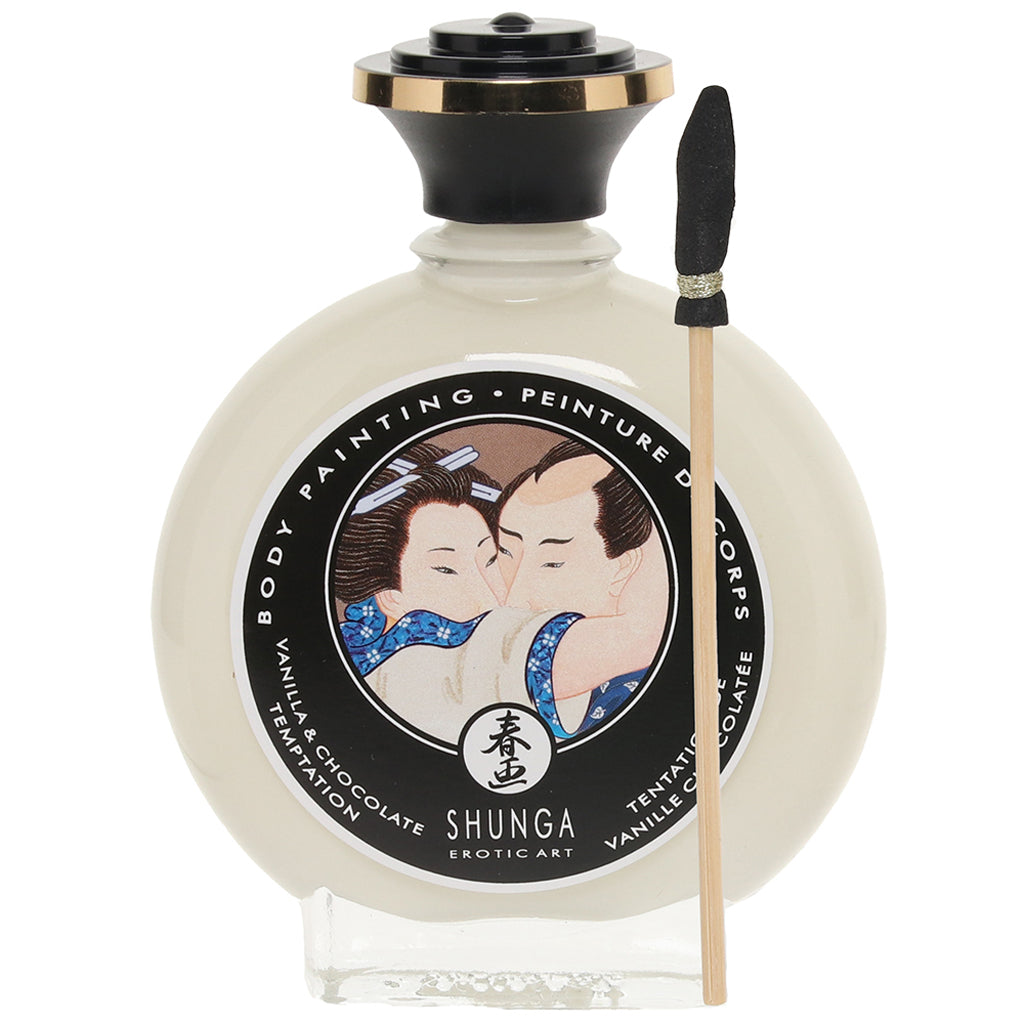 Body Painting Kit 3oz/100ml in Vanilla and Chocolate Lubes and Lotions > Flavored Sex Lubes