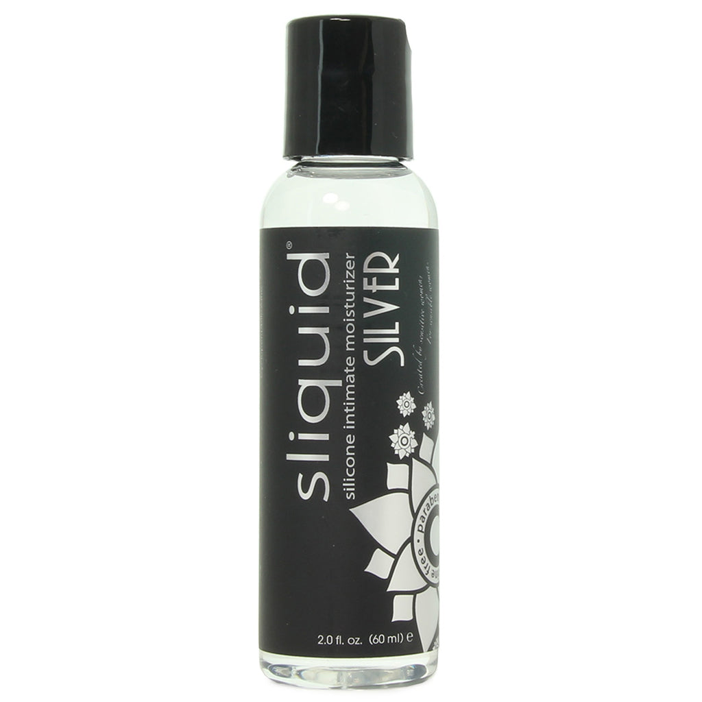 Silver Silicone Intimate Lubricant in 2oz/60ml Lubes and Lotions > Silicone Based Sex Lubes
