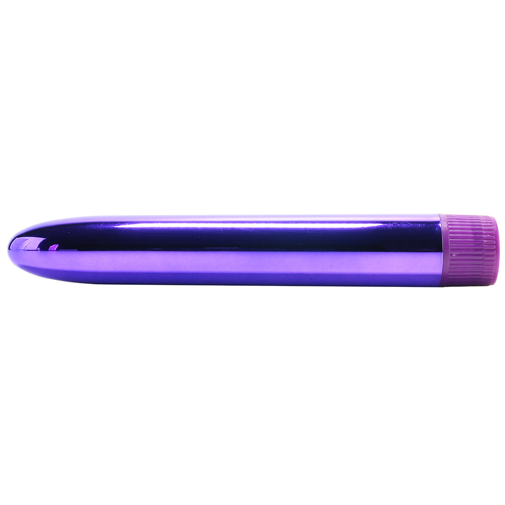 Classix 7 Inch Slimline Rocket Vibe in Metallic Purple Vibrators > Traditional Vibrators