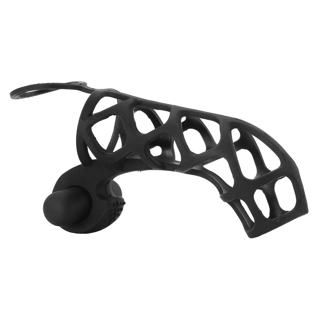 Extreme Silicone Power Cage in Black Bondage and Fetish > Cock and Ball Devices