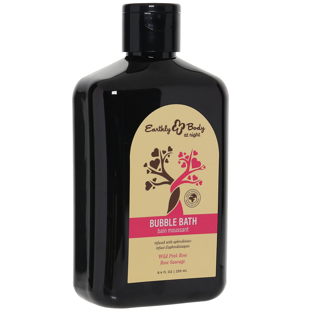 At Night Bubble Bath 8.4oz/250ml in Wild Pink Rose Lubes and Lotions > Hair & Skincare