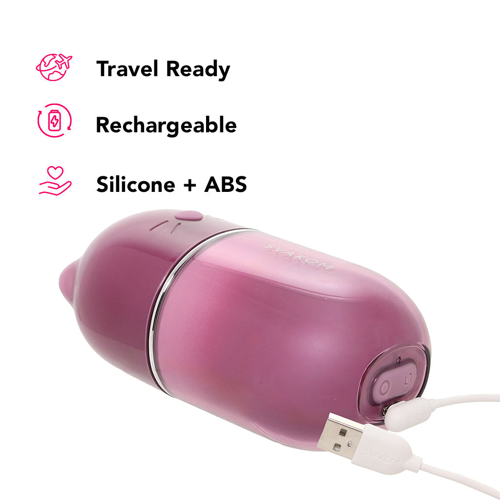 Klitty Dual-Action Licking & Suction Stimulator 🩷 JoyfulPink.com Vibrators > Clitoral Stimulators