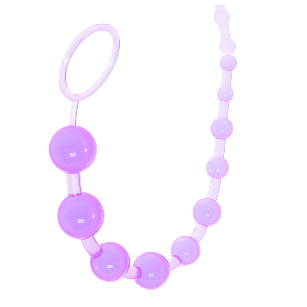X-10 Anal Beads in Purple Anal Sex Toys > Anal Beads