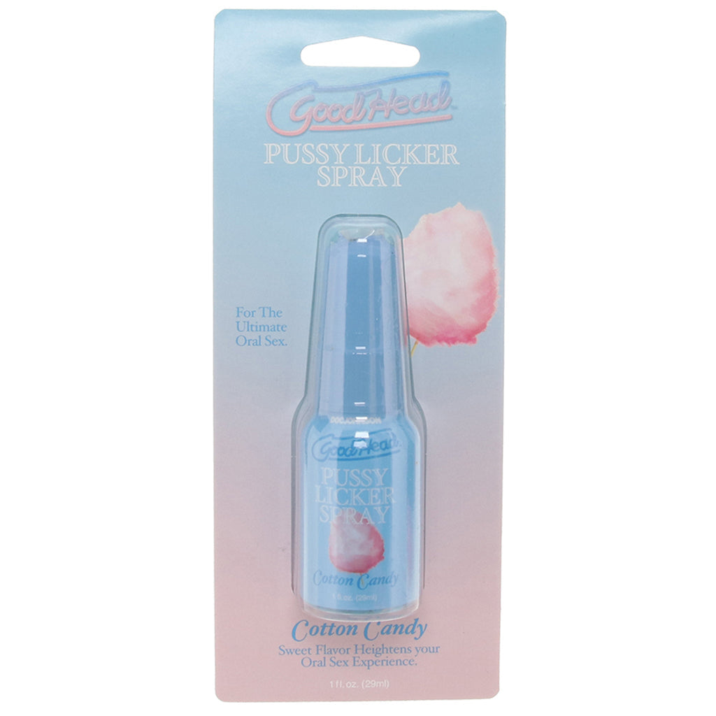 GoodHead Pussy Licker Spray 1fl.oz/29ml in Cotton Candy Lubes and Lotions > Flavored Sex Lubes