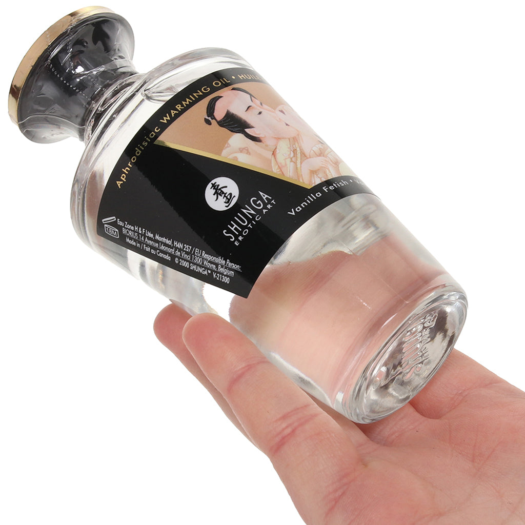 Aphrodisiac Warming Oil 3.5oz/100ml in Vanilla Fetish Sensual Love > Massage