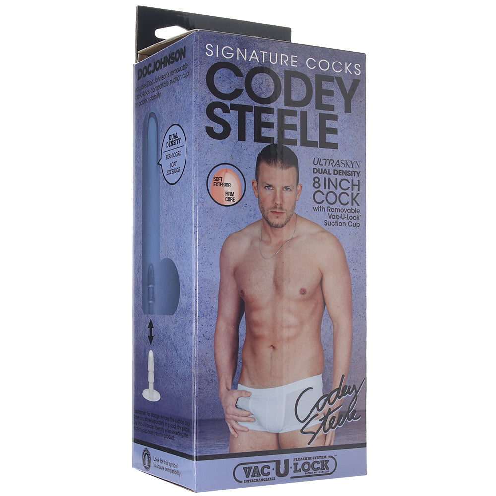 Codey Steele 8 Inch ULTRASKYN Cock Dildo Sex Toys > Realistic Dildos