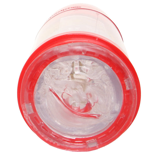 Extreme Mega-Bator Mouth in Red/Clear Male Masturbators > Mouth Masturbators & Strokers