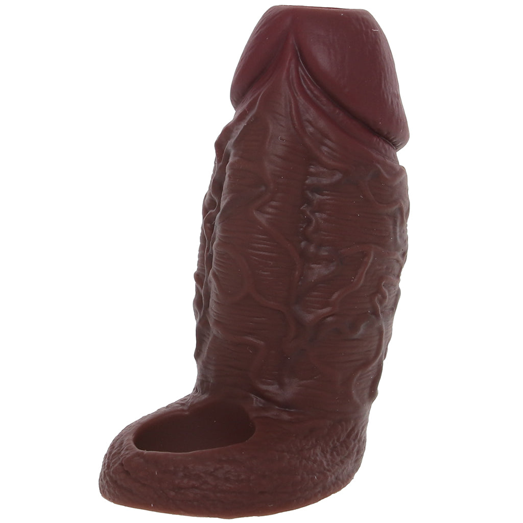 Jock Realistic Thick Silicone Enhancer with Ball Strap in D Male Enhancement > Extenders and Sleeves