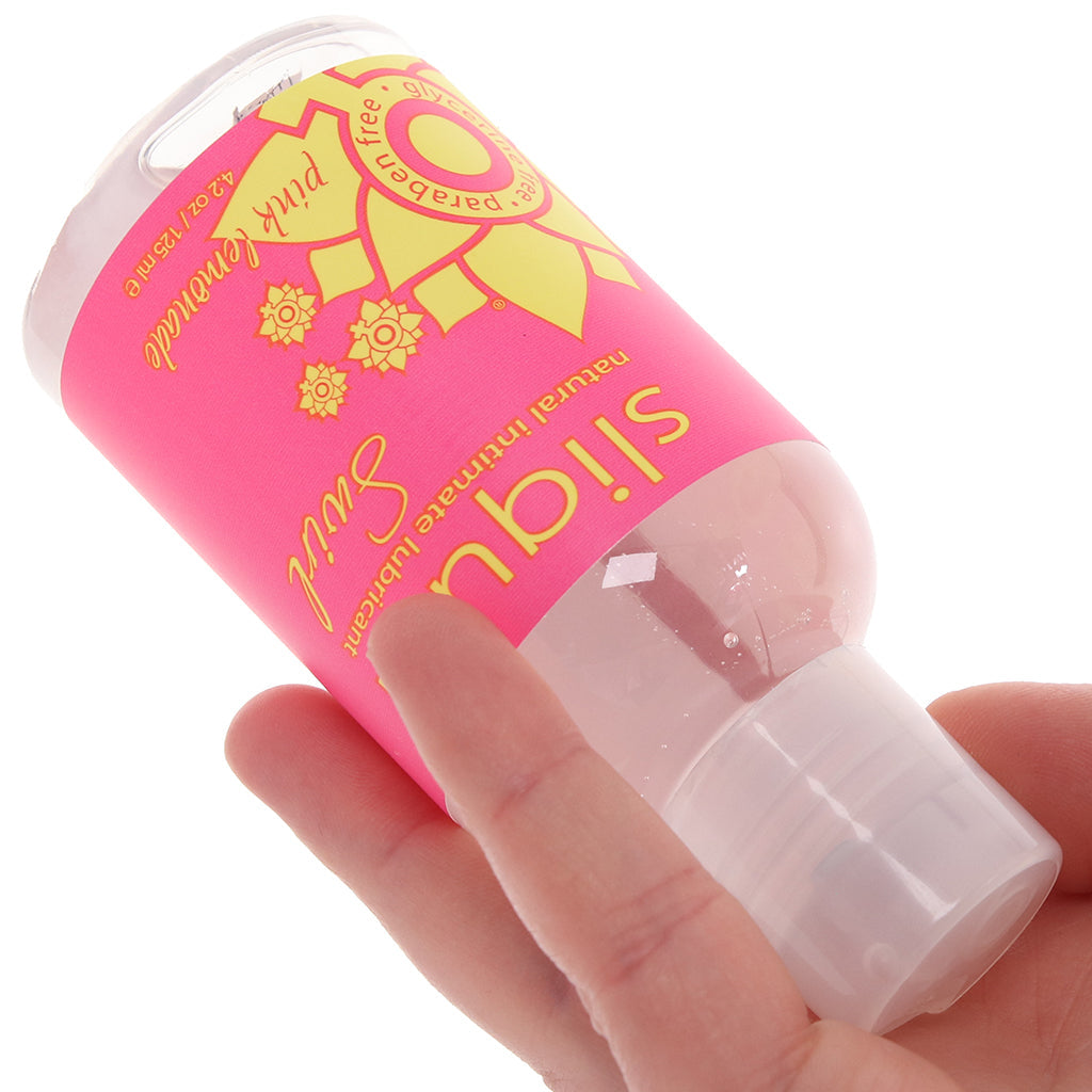 Swirl Flavored Lube 4.2oz/125ml in Pink Lemonade Lubes and Lotions > Flavored Sex Lubes