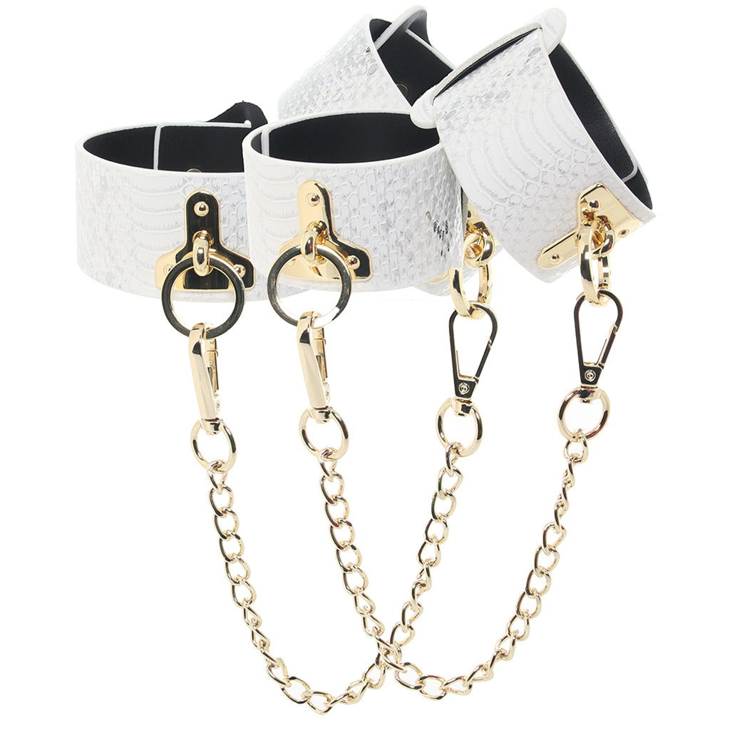 Ouch! Florence Collection Bondage Kit with Bag Bondage and Fetish > Starter BDSM Kits