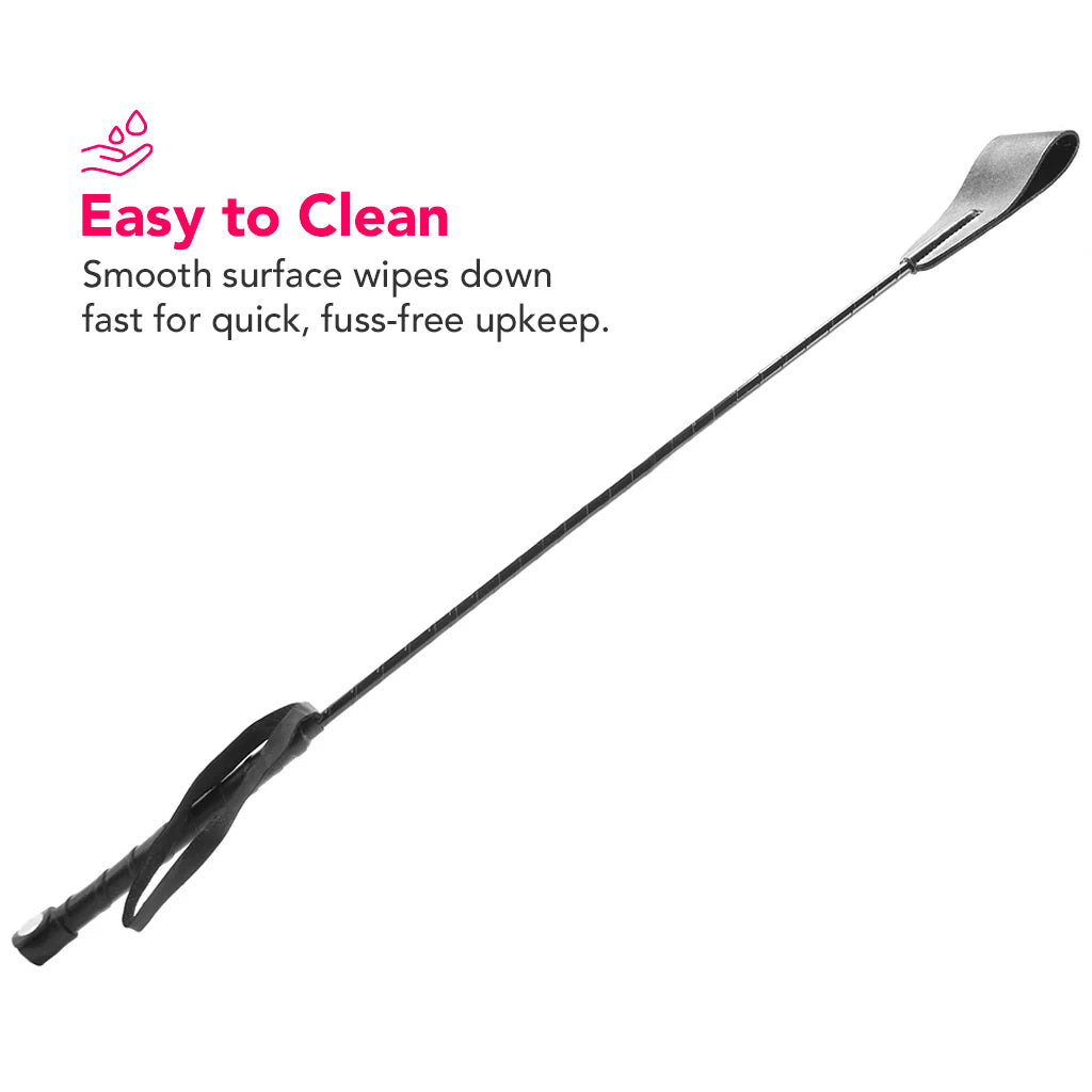 Classic Riding Crop in Black Bondage and Fetish > Whips and Crops