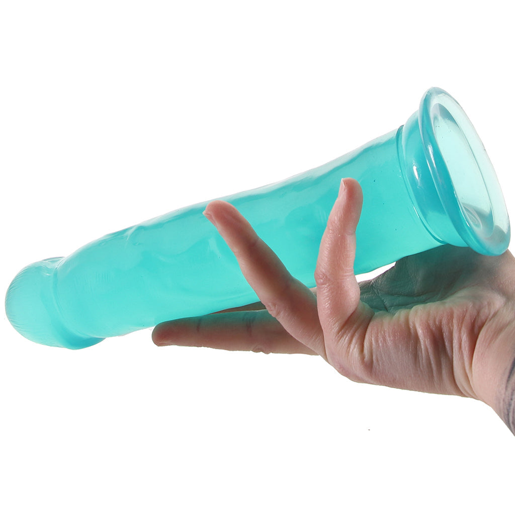 B Yours Thrill n' Drill 9 Inch Dildo in Teal Dildo Sex Toys > Realistic Dildos