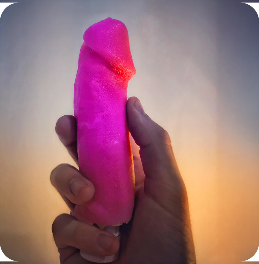 Clone-A-Willy Glow in the Dark in Hot Pink Dildo Sex Toys > Realistic Dildos