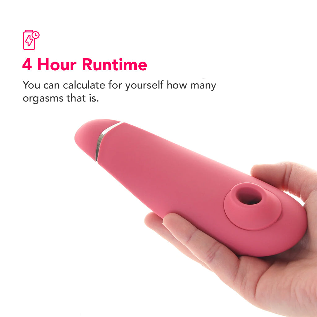 Womanizer Premium 2 Pleasure Air Stimulator in Raspberry Vibrators > Clitoral Stimulators