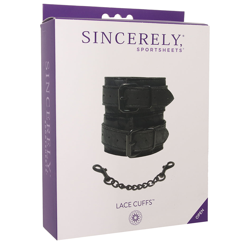 Sincerely Lace Cuffs Bondage and Fetish > Wrist and Ankle Cuffs