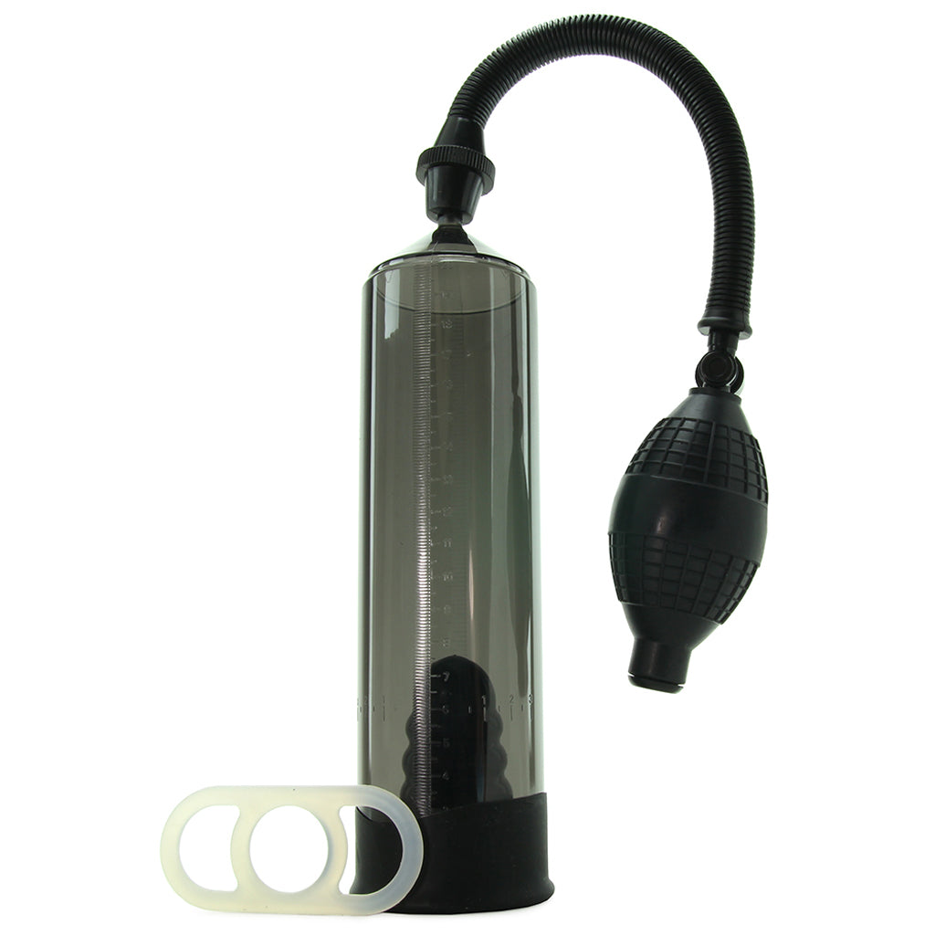 PinkCherry Precision Penis Pump Male Enhancer in Smoke Male Enhancement > Penis Pumps